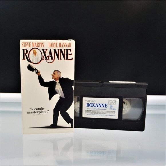 Roxanne VHS Tape 1987 Movie Steve Martin Daryl Hannah Comedy - Picture 2 of 4